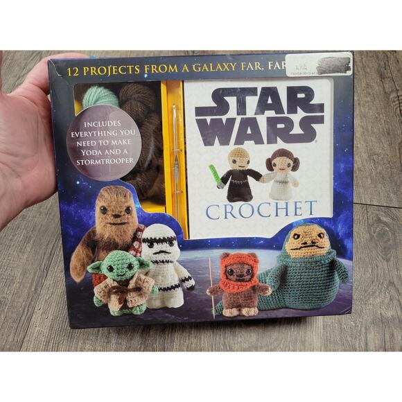 Star Wars Crochet 12 Projects From A Galaxy Far Far Away Kit - Picture 1 of 4